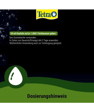 Tetra Pond OxySafe - 500ml Oxygen Booster for Garden Pond | Combat Oxygen Deficiency - Buy Online on GoSupps.com