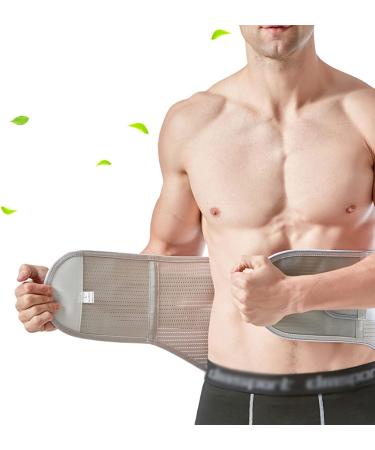 Back Support Belt for Lumbar Pain Relief - Adjustable Breathable Mesh XL/XXL | Ideal for Sciatica Scoliosis & Intervertebral Disc Support - Buy Online on GoSupps.com