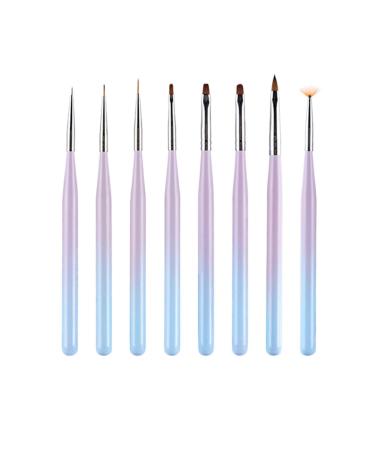 3 Pieces Sets Nail Painting Pen Nails Art Brush Draw Line Pens for Drawing Dotting