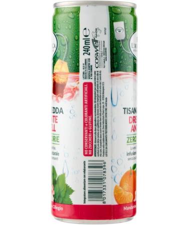  Italian Gourmet E.R. Angelica Drenante Anticell Pack of 6 Cold Tea Infusions: Mandarin Nettle and Cherry Flavors Calorie-Free Sugar-Free 240ml Disposable Box + Italian Gourmet Polpa di Pomodoro 400g Box - Buy Online on GoSupps.com