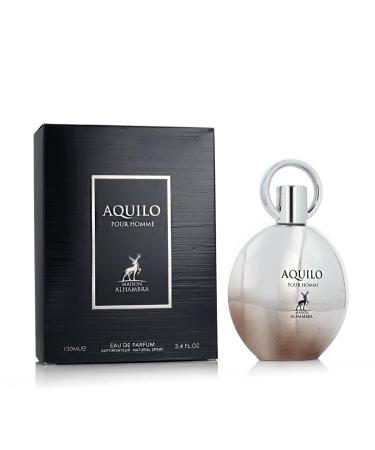 Maison Alhambra Aquilo Pour Homme Eau De Parfum Spray 3.4 Ounce 3.4 Fl Oz (Pack of 1)