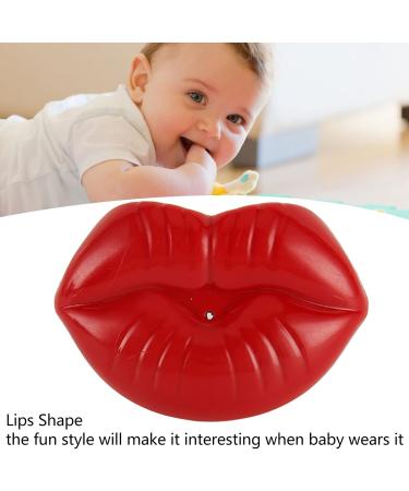 Funny Lip Pacifier | Natural Rubber & Soft Silicone | Washable Toddler Soothe & Gum Relief - Buy Online on GoSupps.com