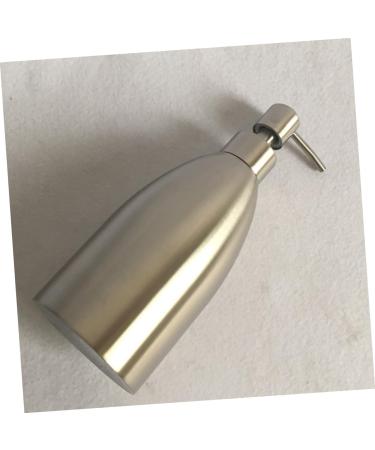 Zerodeko 2pcs 304 Liquid Containers Stainless Steel Liquid Soap Bottle Shampoo - Buy Online on GoSupps.com