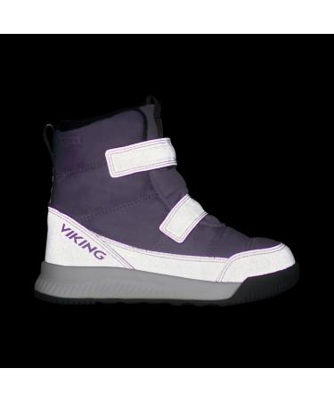 Viking Unisex Kids Aery High GTX R Warm Ankle Boot 21 EU - Violet Navy | Best International Shipping - Buy Online on GoSupps.com