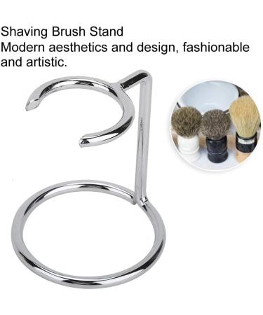 Dekaim Brush Stand - Premium Stainless Steel Razor Stand & Men's Shaving Brush Holder for Home Salon & Travel Use - Buy Online on GoSupps.com