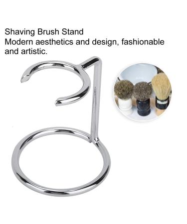 Premium Stainless Steel Shaving Brush Holder | Men's Razor Stand for Home Salon & Travel - Buy Online on GoSupps.com