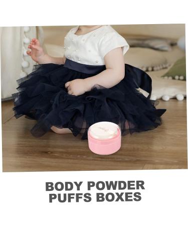TOYANDONA 2pcs Body Powder Puff Boxes - Baby & Makeup Travel Containers - Buy Online on GoSupps.com