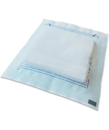 Sterile 5x5 cm Compresses (50 pcs) - Multi-Layered Wound Care Bandage - Non-Adhesive Insulation for Blood & Secretion - Buy Online on GoSupps.com
