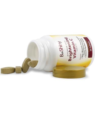 Vitamin C Complex 1000mg Tablets with Rose Hips for Skin Brightening & Immune Support - Antioxidant Supplement for Healthy Aging & Energy - Buy Online on GoSupps.com