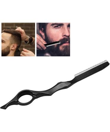 Professional Stainless Steel Hair Effilant Knife - Hair Cutting Agent for Salons & Home Use (Black) - Ideal for Men & Women - Buy Online on GoSupps.com