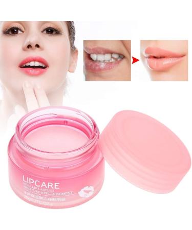 Lip Sleeping Mask Strawberry Moisturizin Lip Mask Fall Winter Lip Care Balm for Lighten Lip Lines Repairing Anti Aging Anti-Wrinkle Nourishing Unisex Use 20g - Buy Online on GoSupps.com