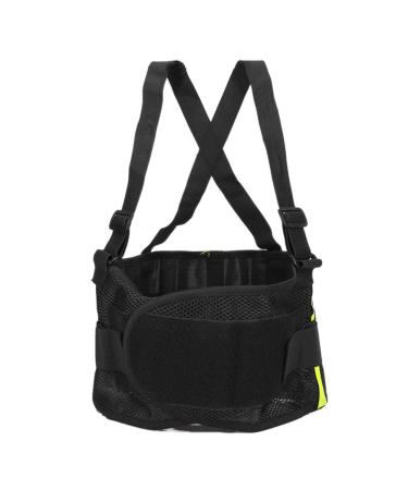 Cyrank Back Brace for Lower Back Pain - Comfortable Lumbar Support Belt with Reflective Strip (XXXL) - Breathable & Adjustable Back Support - Buy Online on GoSupps.com