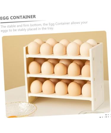 Mikinona Garnish Tray Egg Storage Box Decorative Storage Boxes Eggs Organic Cage Egg Storage Rack Crisper Egg Holder - Buy Online on GoSupps.com