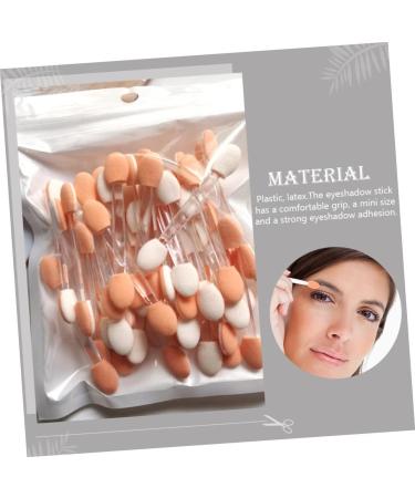 BIUDECO 120pcs Eyeshadow Blending Brush Girl Eyeshadow Makeup Brush Dual-ended Eye Stick - Buy Online on GoSupps.com