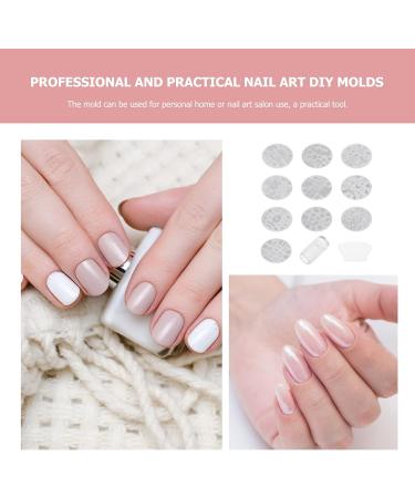 1 Set Nail Art Printing Plate Christmas Nail Stencils Snowman Nail Snowflake Nail Manicure Halloween Nail Stickers Nail Diy Decor Printing Mold Household Stainless Steel Metal Nail - Buy Online on GoSupps.com