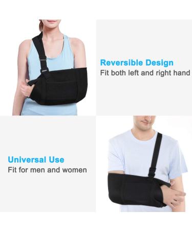 Buy EJOOUS Adjustable Arm Loop Sling - Breathable Shoulder Support for Men & Women - Buy Online on GoSupps.com