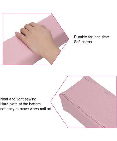 djkyu PU Leather Soft Nail Art Hand Rest Pad Pillow Manicure Hand Pad Professional Salon Nail Art Cushion Manicure Tool for Salon Home (Color : Black) - Buy Online on GoSupps.com