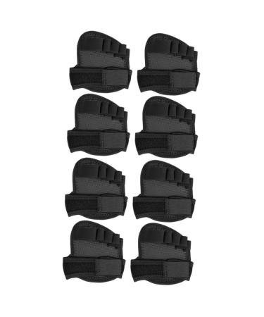 GLEAVI 4 Pairs Five Finger Half Socks Half Toe Socks Five Finger Socks Summer Half Socks Anti- Wear Half Girl High Heel Socks Toe Topper Liner Toe Splitter Women's Sbr Half Palm