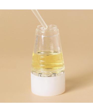 Hair Oil Applicator Bottle Brush | Mini-Head Liquid Brush for Essential Oil Treatment | Scalp Massage Hair Comb for Growth | White - Buy Online on GoSupps.com