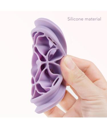 Shop Purple Makeup Brush Cleaner Cup - Silicone Multifunctional Cleaning Bowl for Home | Space-Saving Design | International Shipping Available - Buy Online on GoSupps.com