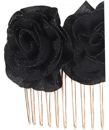 DOITOOL Hair Pin Hair Accessories Wedding Decor Hair Barrettes Hair Clip Bridal Barrette Bridal Flower Clip Cloth Flower Hairpin Headgear Miss Earth Tones - Buy Online on GoSupps.com