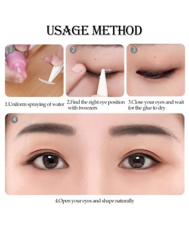 AllbestAye 5pcs Lace Eye Lid Tape - Invisible Eyelid Lifting Strips for 120 Pairs Eyelid Adhesive Tape for Perfect Eye Makeup - Buy Online on GoSupps.com