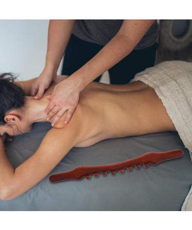 DRESSOOS Wooden Body Massager | Back Roller & Fascia Roller | Travel Massage Solution for Pain Relief - Buy Online on GoSupps.com