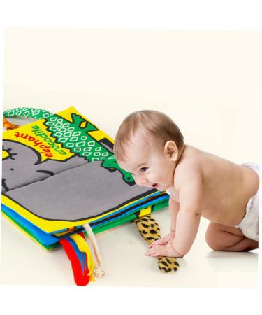 Jojofuny Educational Animal Cloth Book Toy - Early Learning Brain Puzzle Toy - Buy Online on GoSupps.com