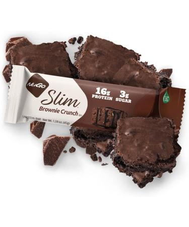 NuGo Slim Variety Pack 16-17g High Protein 3g Sugar Gluten Free 12 Count 12ct Variety Pack - Buy Online on GoSupps.com