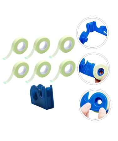 Housoutil Grafting Eyelash Tape - Best Adhesive & Non-Woven Fabric for Eyelash Extensions - 6.8x4.5cm Blue with Cutter - Buy Online on GoSupps.com