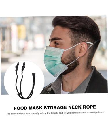 Gatuida Glasses 3-Pack Mask Hook Earrings with Plastic Rope - Protective Neck Hanging for Masks - Buy Online on GoSupps.com