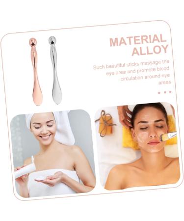 Shop Minkissy 2PC Eye Cream Massager & Mixing Spoon Set - Facial Tools for Skin Care & Eye Care - International Shipping Available - Buy Online on GoSupps.com