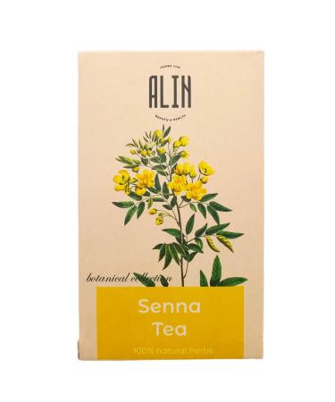 Tonica Alin Senna Tea 1GR Tea Bags 2 Pack (40 Tea Bags)