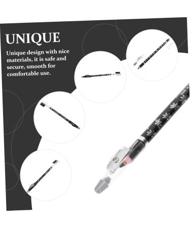 TOVINANNA 12 Pcs Two-in-one Eyebrow Pencil Eyebrow Liner Filler Brow Pencils Woman Eyebrow Comb Wooden Mash up - Buy Online on GoSupps.com