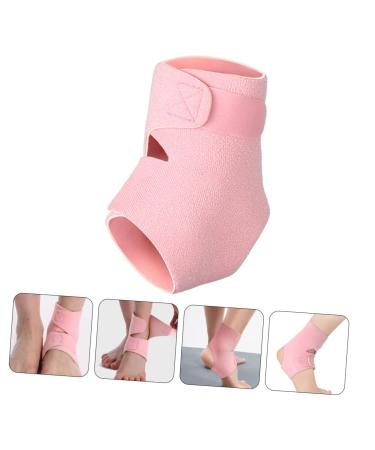 Healeved 4pcs Compression Ankle Brace - Washable Ankle Sleeves & Lipstick Keychain Holder for Men & Women - Pink Protective Case - Buy Online on GoSupps.com