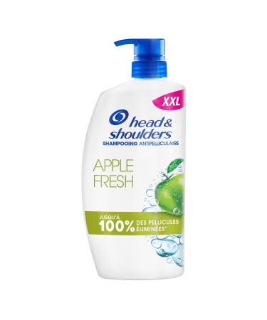 Head & Shoulders Apple Fresh Anti-Dandruff Shampoo Pump 800ml; Daily Use; Clinically Proven to Eliminate Up to 100% of Dandruff; All Hair and Scalp Types