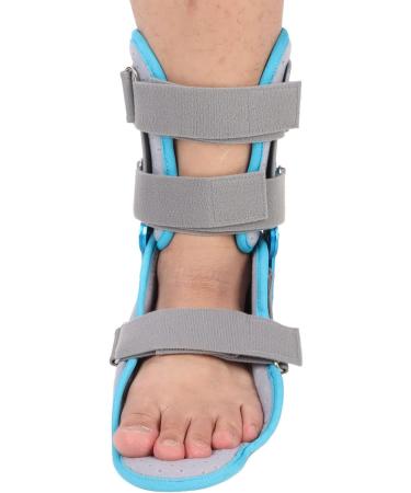 Ankle Fixing Brace for Fractures & Sprains | Adjustable Splint for Heel & Arch Pain | Night Support for Plantar Fasciitis - Size M (Left Foot - Buy Online on GoSupps.com