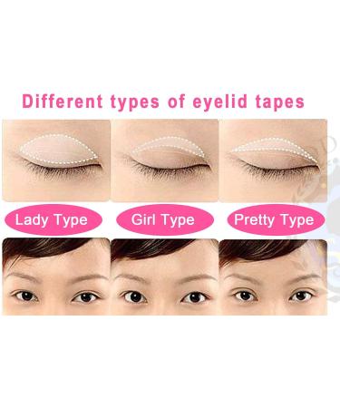 Foli Schluepflid Tape - Eye Lifting Lid Stickers for Beautiful Open Eyes | 60 Pairs for Ladies & Girls - Achieve a Youthful Look! - Buy Online on GoSupps.com