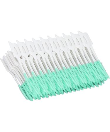 Floss Interdental Brush - 160 Disposable Soft Tooth Cleaning Tools for Adults & Children | Green Oral Care - Buy Online on GoSupps.com