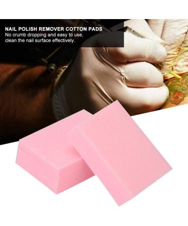 630Pcs Disposable Hard Cotton Pads - Nail Polish Remover Wipes & Makeup Cleaner - Green Blue Yellow Pink - Perfect for Nail Art - Buy Online on GoSupps.com