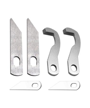 6 Pcs Serger Knife Overlock Blade, Sewing Machine Blades Serger Knife Overlock Blade Household Overlocker Knife Set Compatible Upper and Lower Knife X77683001 XB0563001 for Brother 925D 935D 1034D