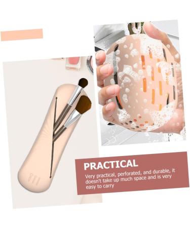 FRCOLOR 5 Sets Beauty Egg Silicone Makeup Sponge Organizer - Travel Cosmetic Bag & Brush Holder - Eye Protection | Buy Internationally - Buy Online on GoSupps.com