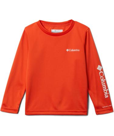 Columbia Kids' Fork Stream Long Sleeve Shirt - Red Quartz, XX-Small - Buy Online on GoSupps.com