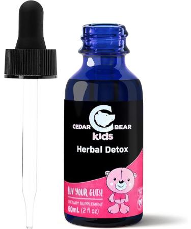 Kids Intestinal Cleanse Liquid Supplement - Detox & Digestive Aid with Natural Herbs | Alcohol-Free Gut Cleanse Drops for Children - 2 fl oz - Buy Online on GoSupps.com