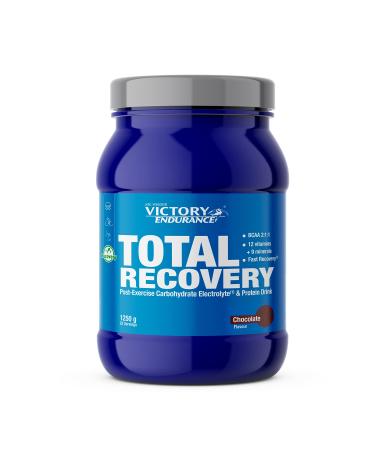 Victory Endurance Total Recovery - Optimise la R cup ration Post-Entra nement Avec Glutamine BCAAs - Enrichie en Vitamines et Electrolytes Go t Chocolat 1250g CHOCOLAT 1250 G