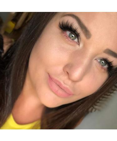 Cuckoo 303 3D Faux Mink Lashes - Handmade Dramatic Korea PBT Fiber False Lashes (3 Pairs) - Buy Online on GoSupps.com