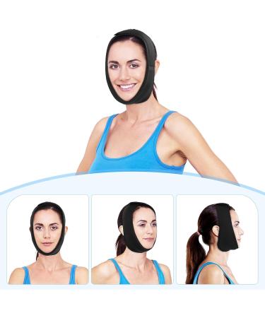 Adjustable Face Ice Pack - Hot and Cold Gel Wrap for TMJ, Wisdom Teeth, Jaw, Headaches - Post Surgery Treatment - Buy Online on GoSupps.com