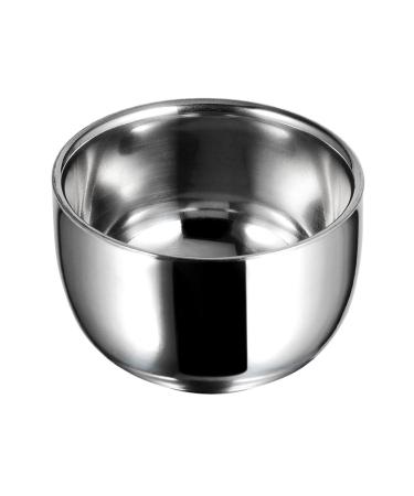 Perfeclan stainless steel rasier soap peel metal-soap cup bowl for wet shaving lightly foaming shaving soap cum shaving cup for friends