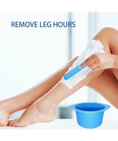 Buy Silicone Wax Pot Liner (2PCs) - Reusable Silicone Wax Melting Bowl with 2 Spatulas | Perfect for Hair Removal | International Shipping Available - Buy Online on GoSupps.com
