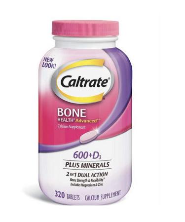 Caltrate 600+D3 (320 Count) Calcium and Vitamin D Supplement Tablet (320 Count) IIIiii